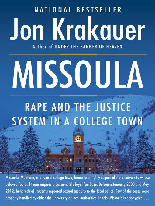 Title details for Missoula by Jon Krakauer - Available